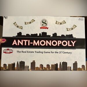 Anti-Monopoly Board Game